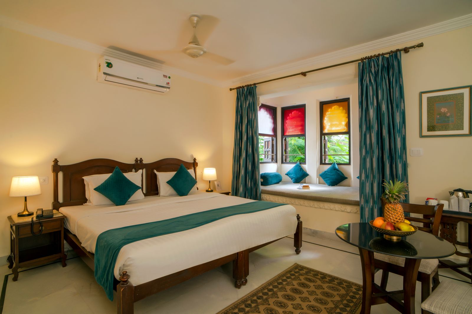 Hotel room interior with furniture and fixtures reclassified in a hotel cost segregation study